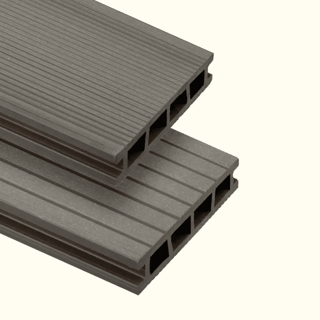 Deska tarasowa dwustronna BERGDECK B150 szczotkowana Antracyt 2,4m 25 mm, BD1001, Bergdeck