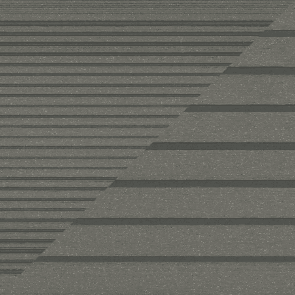 Deska tarasowa dwustronna BERGDECK B150 szczotkowana Antracyt 2,4m 25 mm, BD1001, Bergdeck