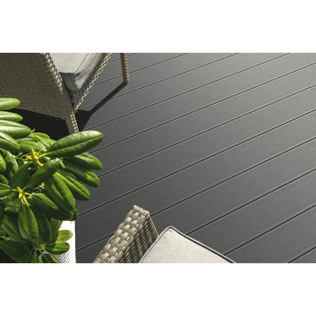 Deska tarasowa dwustronna BERDECK Pure Grafit 2,4m 25 mm, BP1002, Bergdeck