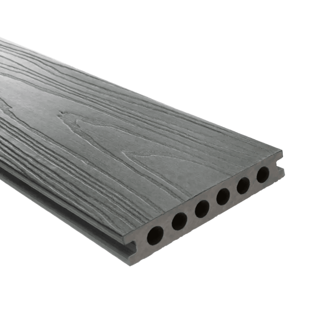 Deska tarasowa dwustronna BERGDECK W138 Szary/Czarny 2,9m 23 mm, BB0022, Bergdeck