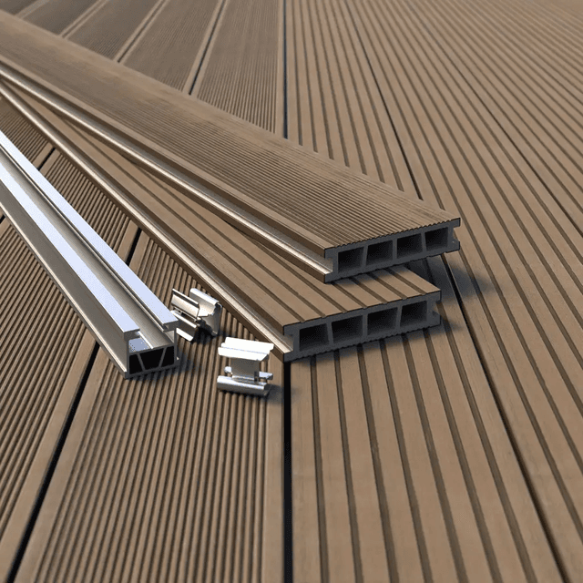 Deska tarasowa dwustronna Safari Azobe 3,0m 25 mm, BA7A03, Bergdeck