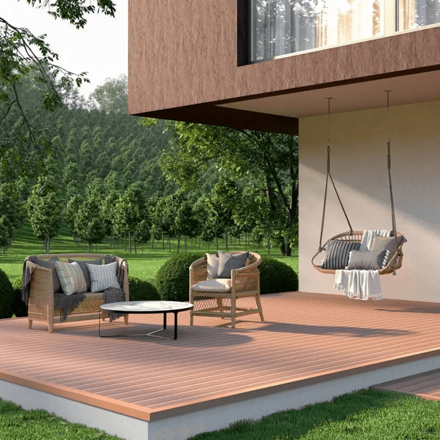 Deska tarasowa dwustronna Toskania Faggio 3,0m 25 mm, BI7A01, Bergdeck