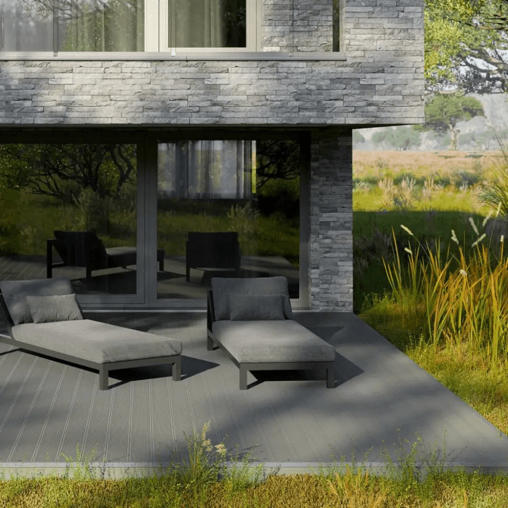 Deska tarasowa dwustronna Safari Marula 3,0m 25 mm, BA7A02, Bergdeck