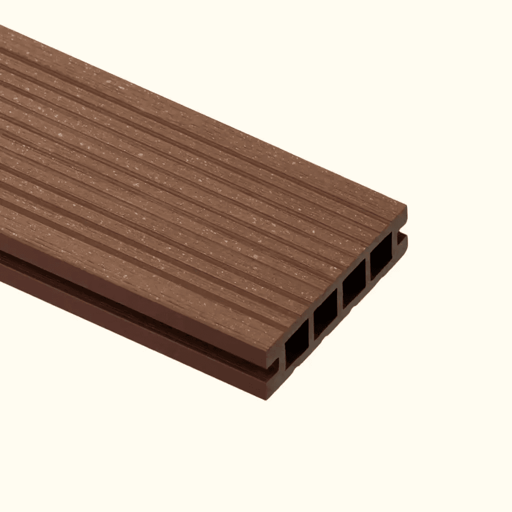 Deska balkonowa tarasowa dwustronna Eco Mini B110 szczotkowana Kasztan 2m 20 mm, NT1092, Salag