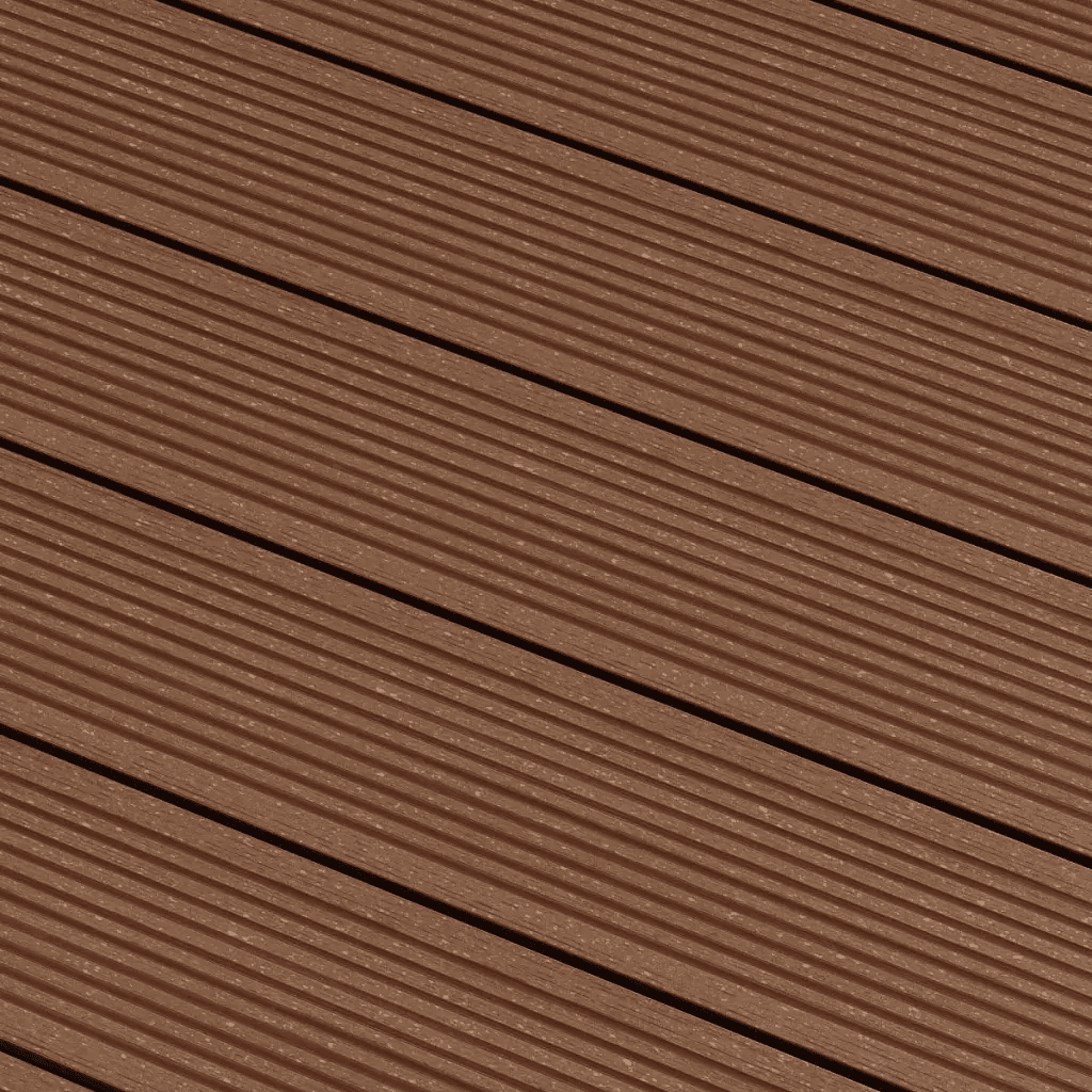 Deska balkonowa tarasowa dwustronna Eco Mini B110 szczotkowana Kasztan 2m 20 mm, NT1092, Salag