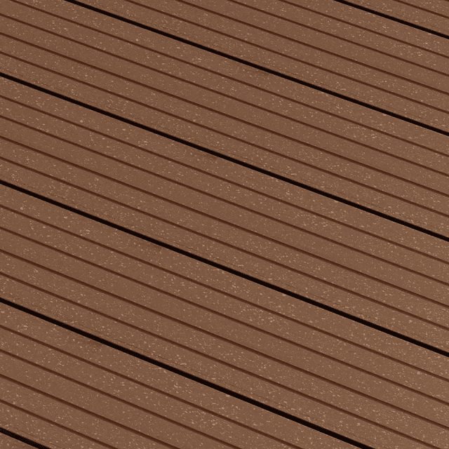 Deska balkonowa tarasowa dwustronna Eco Mini B110 szczotkowana Kasztan 2m 20 mm, NT1092, Salag