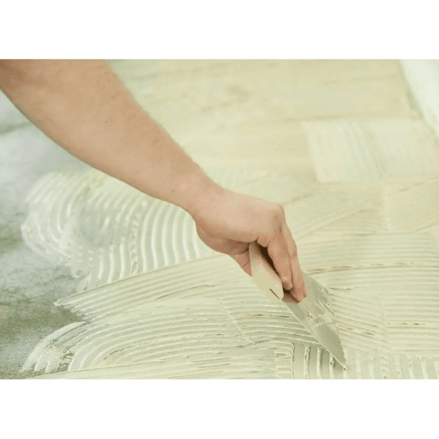 PACA ZĘBATA grzebień do kleju lvt parkietu szpachla B-15, 82055910, Bautec