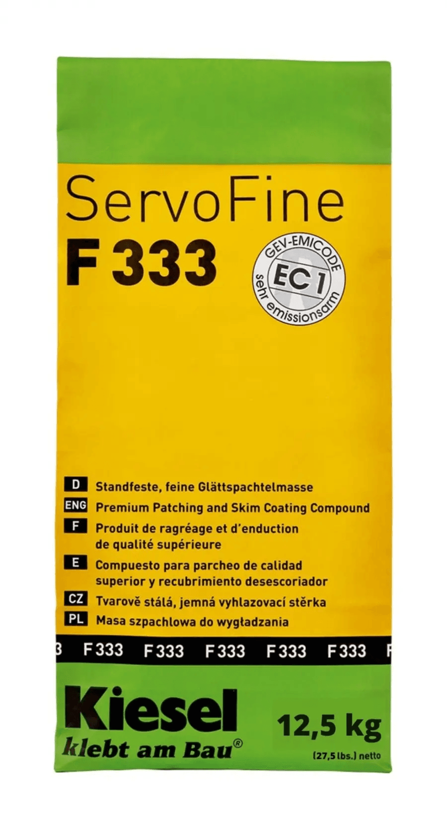 Servofine F333 12,5kg, TEC F333, Bautec