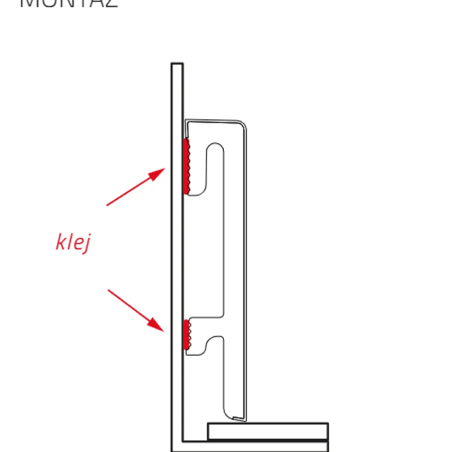 Listwa przypodłogowa PS Bravo 80 mm Biała 201, BR81U1, Salag