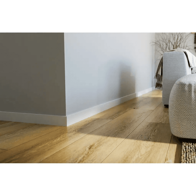 Listwa przypodłogowa PS Bravo 80 mm Biała 201, BR81U1, Salag