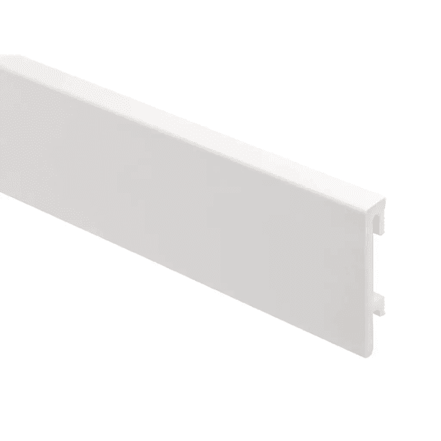 Listwa przypodłogowa PS Bravo 80 mm Biała 201, BR81U1, Salag
