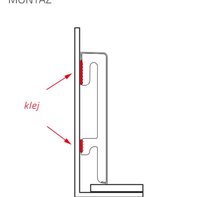 Listwa przypodłogowa Bravo 80 mm Dąb Solid 201, BR8135, Salag