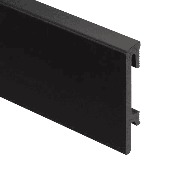 Listwa przypodłogowa PS Bravo 80 mm Czarna 207, BR81U3, Salag