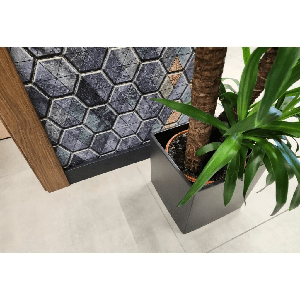 Listwa przypodłogowa PS Bravo 80 mm Czarna 207, BR81U3, Salag