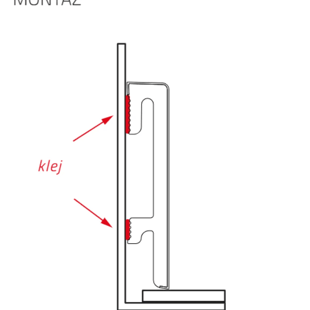 Listwa przypodłogowa Bravo 80 mm Dąb Mint 201, BR8148, Salag
