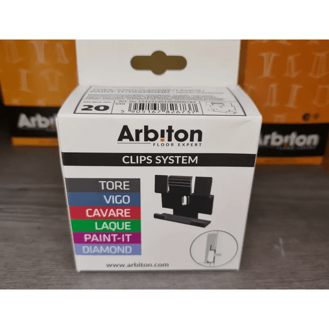 Klamra mocująca do listew Vigo, 5905167826737, Arbiton