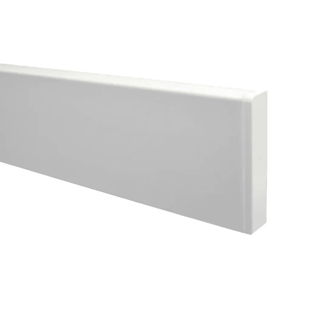 Zaślepki do listew Plastikowe Bravo 201 i 301 Białe Komplet Lewa + Prawa, B80D01, Salag