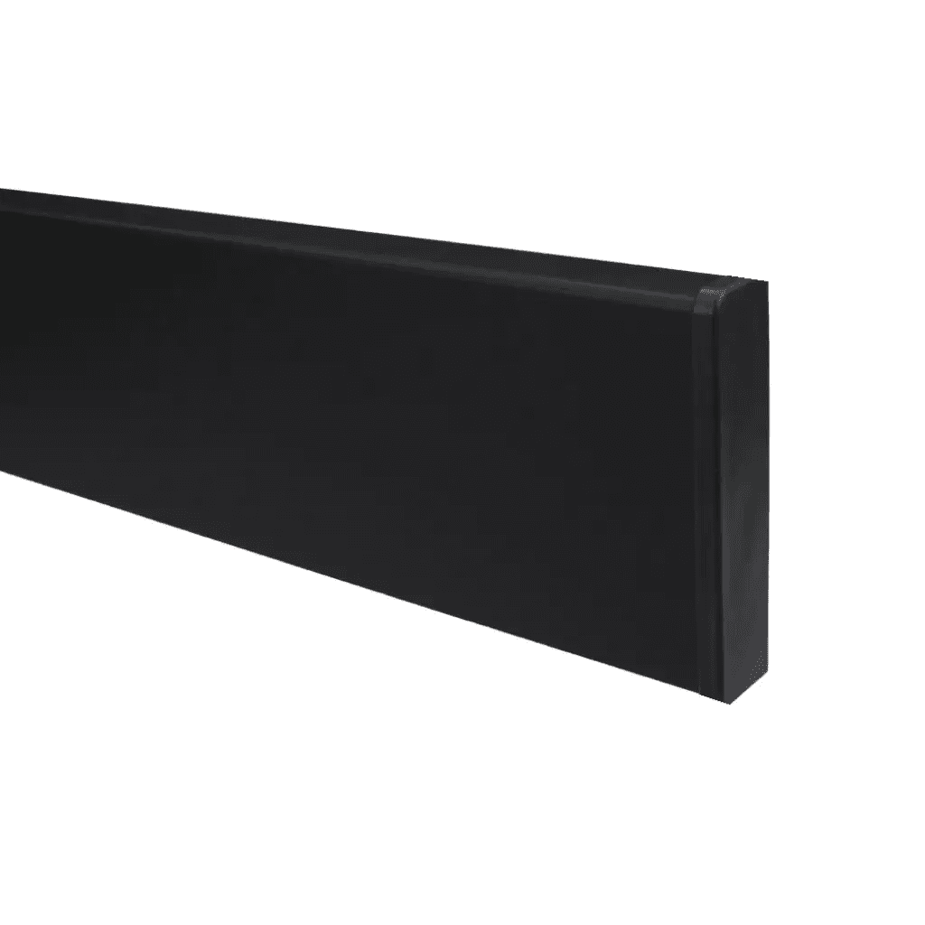 Zaślepki do listew Plastikowe Bravo 207 i 307 Czarne Komplet Lewa + Prawa, B80D03, Salag