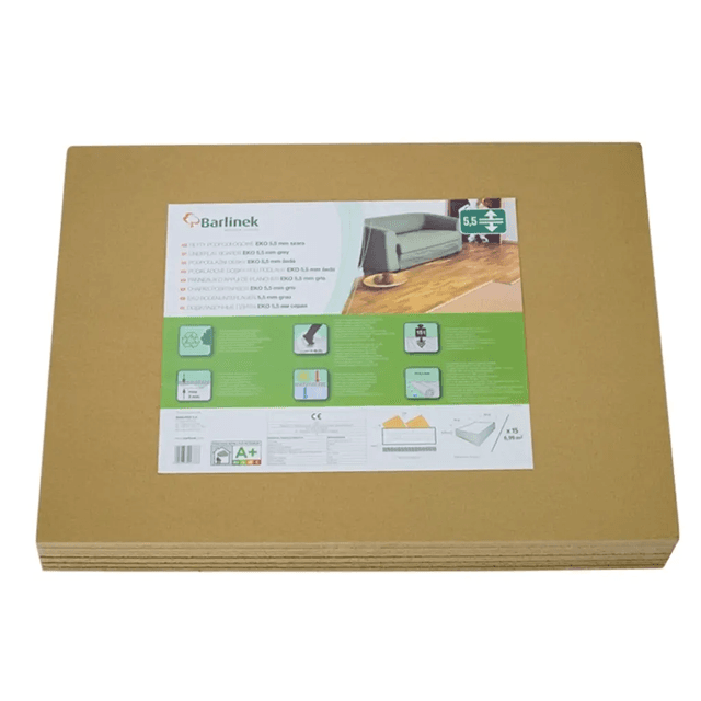 Tani podkład Eko Płyta podpodłogowa ECO 5,5mm, 5906737923788, Barlinek