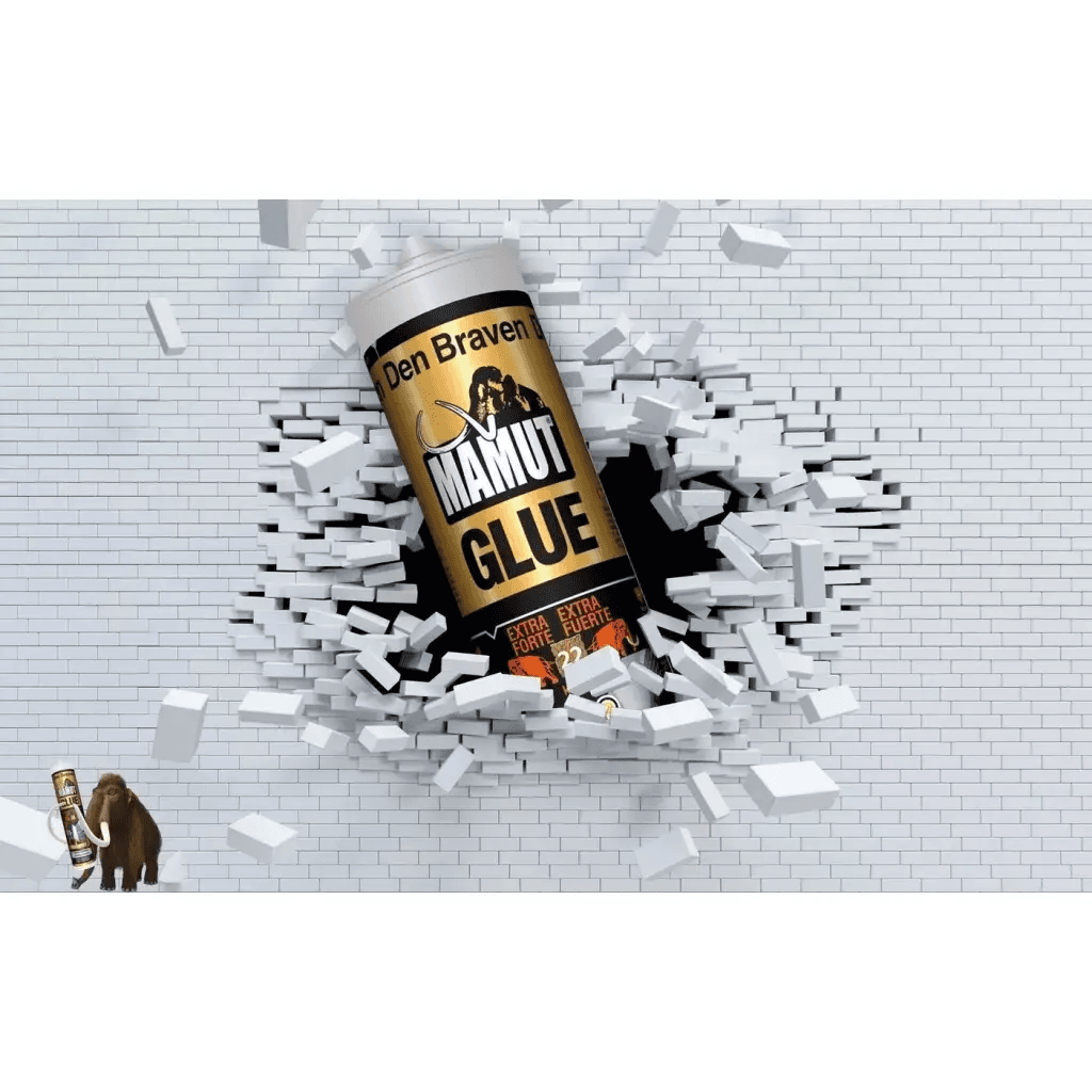 Klej uniwersalny do listew Mamut Glue Biały 290ml 117586, Bostik