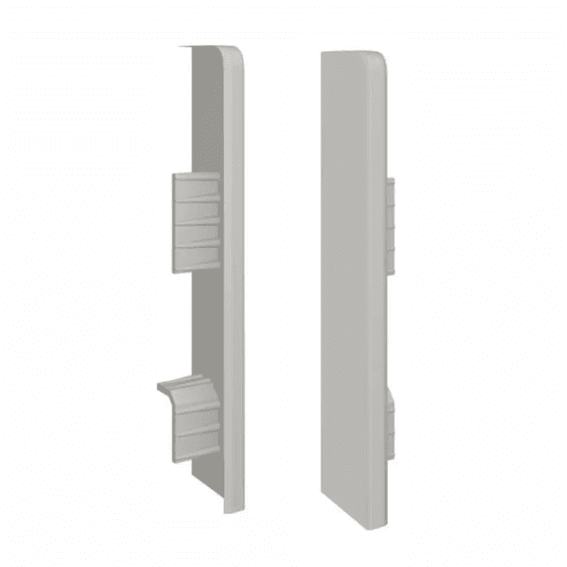 Zaślepki do listew Plastikowe Espumo ESP203 Szare Komplet Lewa+Prawa, 203 ESP203, VOX