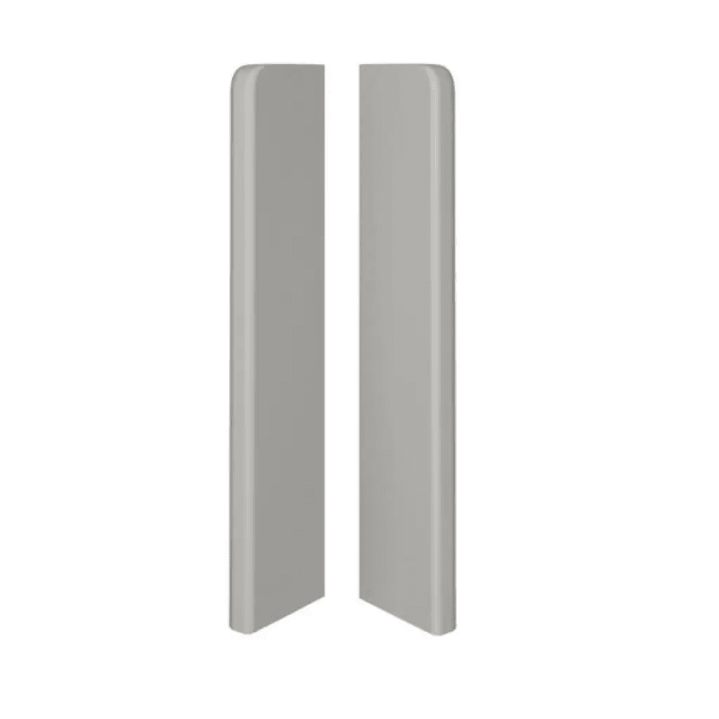 Zaślepki do listew Plastikowe Espumo ESP203 Szare Komplet Lewa+Prawa, 203 ESP203, VOX