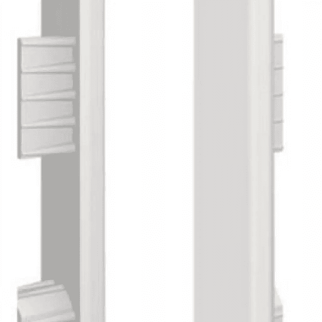 Zaślepki do listew Plastikowe Espumo ESP201 Białe Komplet Lewa+Prawa, VOX