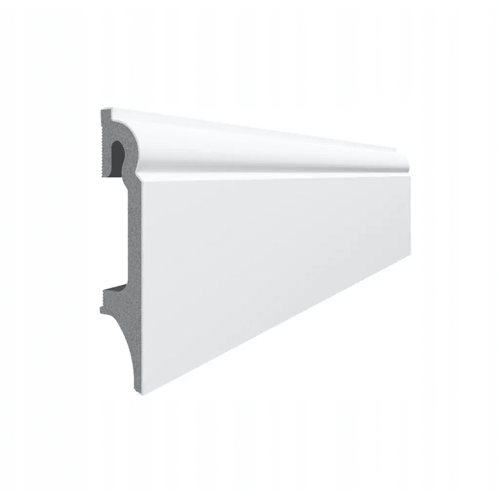 Zaślepki do listew Plastikowe Espumo ESP301 Białe Komplet Lewa+Prawa, VOX