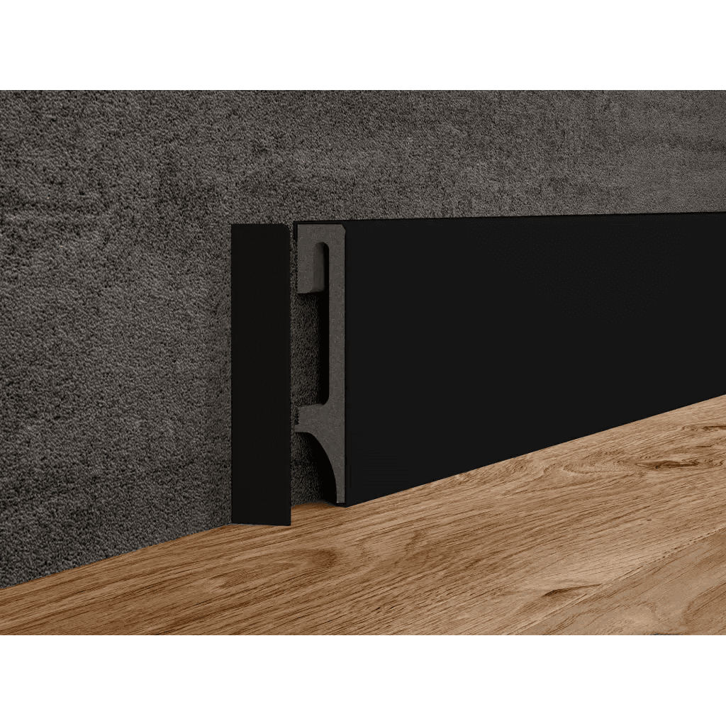 Zaślepki do listew Plastikowe Espumo ESP506 Czarne Komplet Lewa+Prawa, VOX