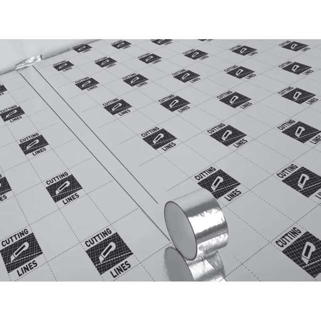 Taśma Alu Tape do łączenia podkładów podłogowych 25mb, 5905167698778, Arbiton