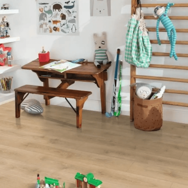 Panele podłogowe Dąb North piaskowy EL2157 AC4 8 mm, 1784258, Egger