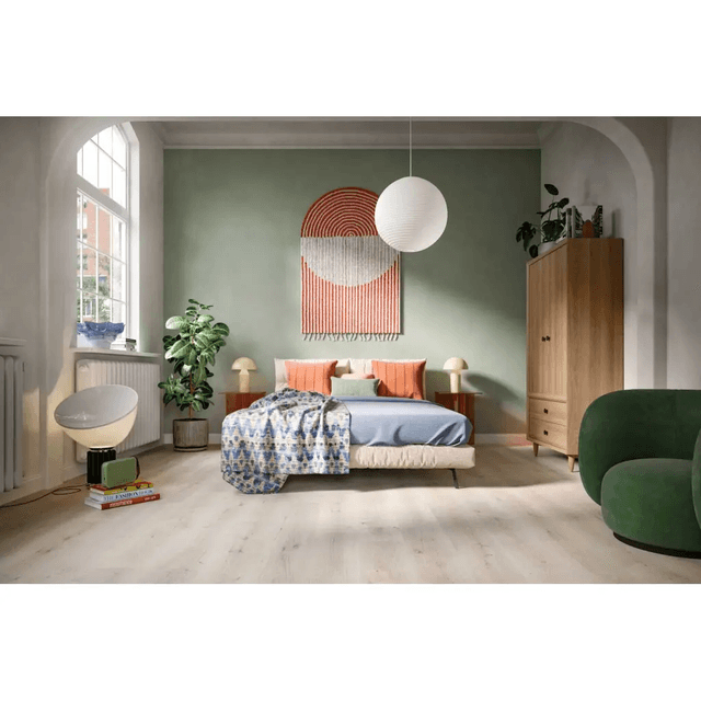 Panele podłogowe Dąb Pinot biały EL2111 AC4 8 mm, 1787952, Egger