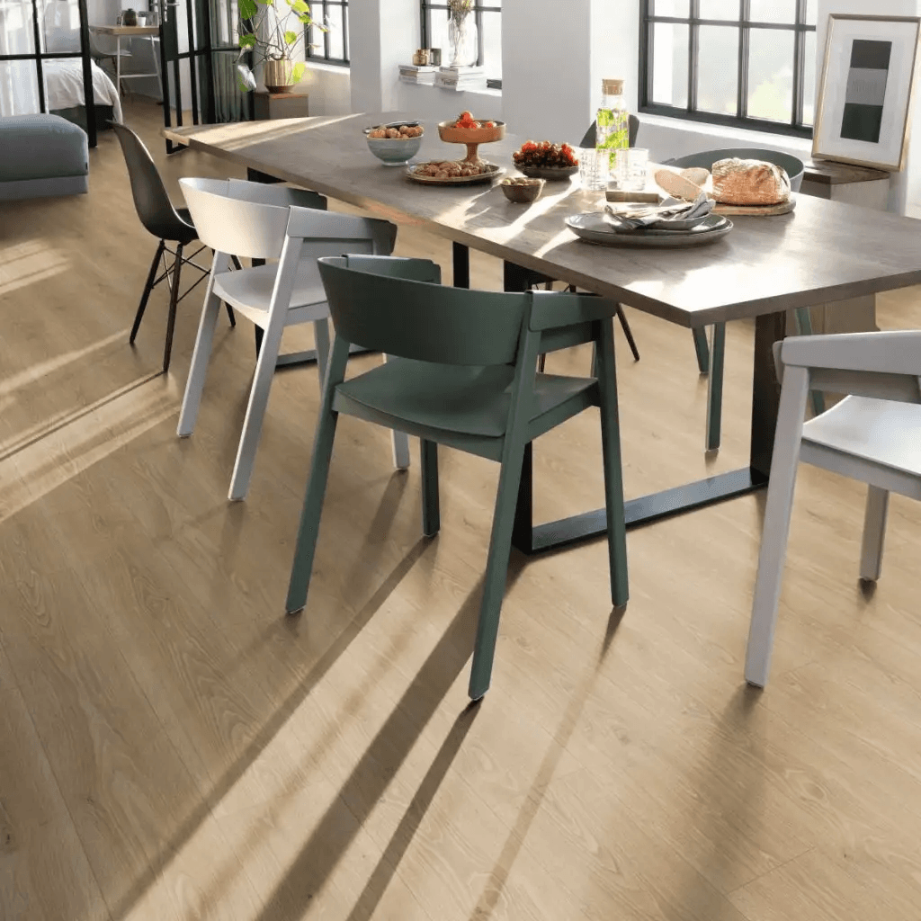 Panele podłogowe Dąb Treviso naturalny EL2181 AC5 8 mm, 1789898, Egger