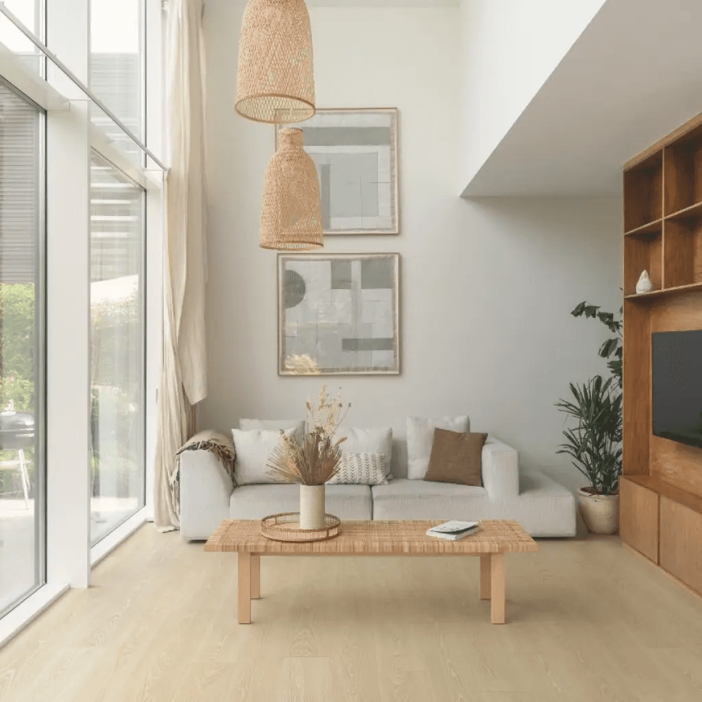 Panele podłogowe Dąb szroniony beżowy CLM5799 AC4 8 mm, Quick-Step Unilin