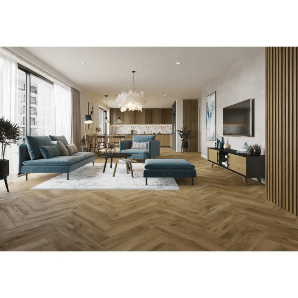 Panele podłogowe Loches Jodełka 66617 AC5 8 mm, Classen