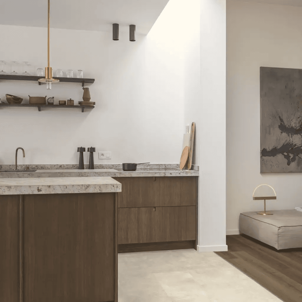 Panele podłogowe MUS5491 Beton Barwiony AC4 8 mm, Quick-Step Unilin
