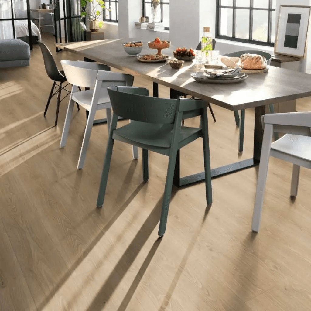 Panele podłogowe Dąb Treviso naturalny EL2181 AC4 8 mm, 1799255, Egger