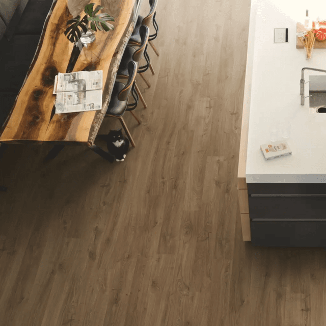 Panele Podłogowe Dąb Newcastle Brązowy EL3582 AC4 8 mm, Quick-Step Unilin