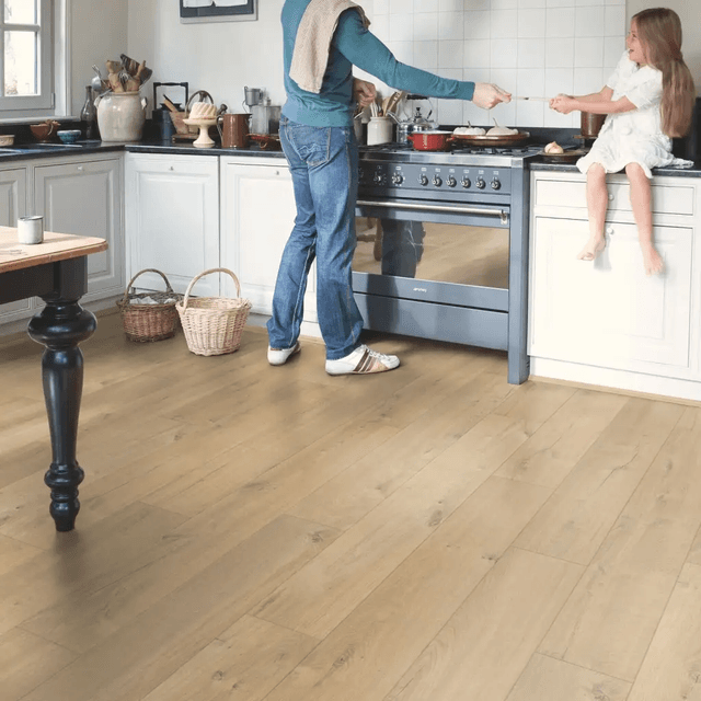 Panele Podłogowe Dąb Spokojny IM1856 AC4 8 mm, Quick-Step Unilin