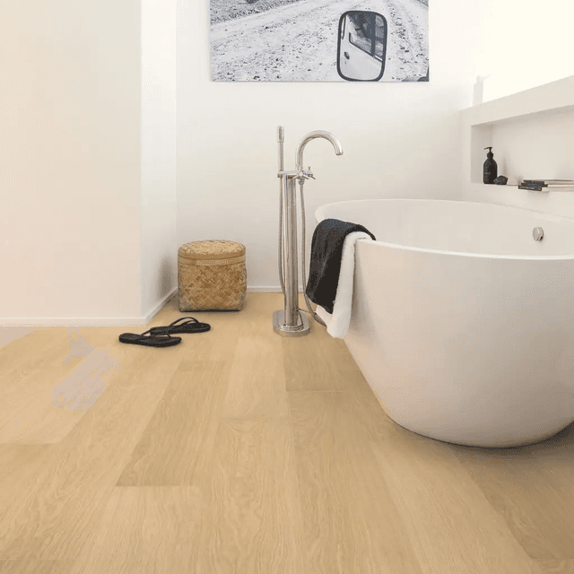 Panele Podłogowe Dąb Biały Satynowy IMU3105 AC5 12 mm, Quick-Step Unilin