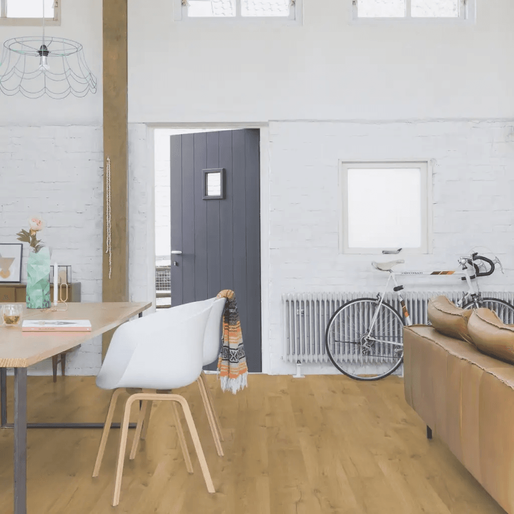 Panele Podłogowe Dąb Spokojny Naturalny IMU1855 AC5 12 mm, Quick-Step Unilin