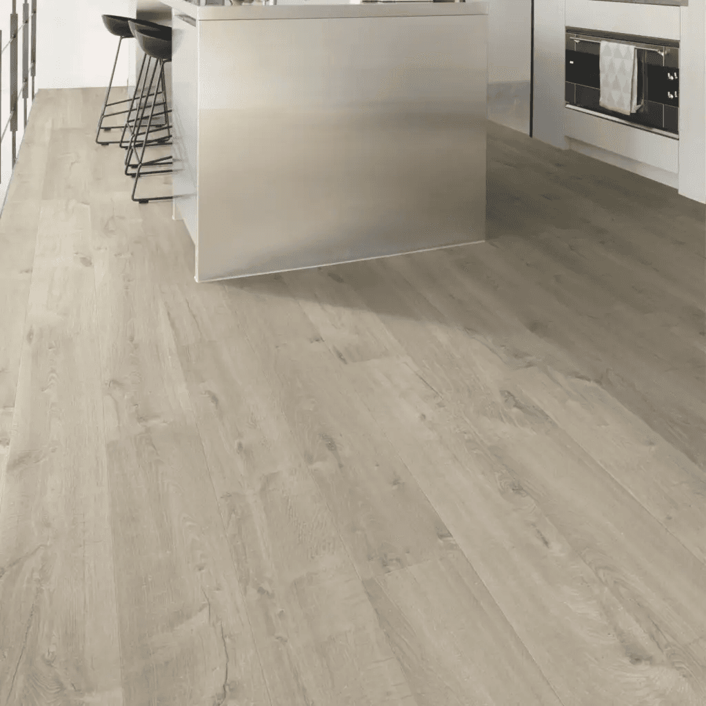 Panele Podłogowe Dąb Spokojny Szary IMU3558 AC5 12 mm, Quick-Step Unilin