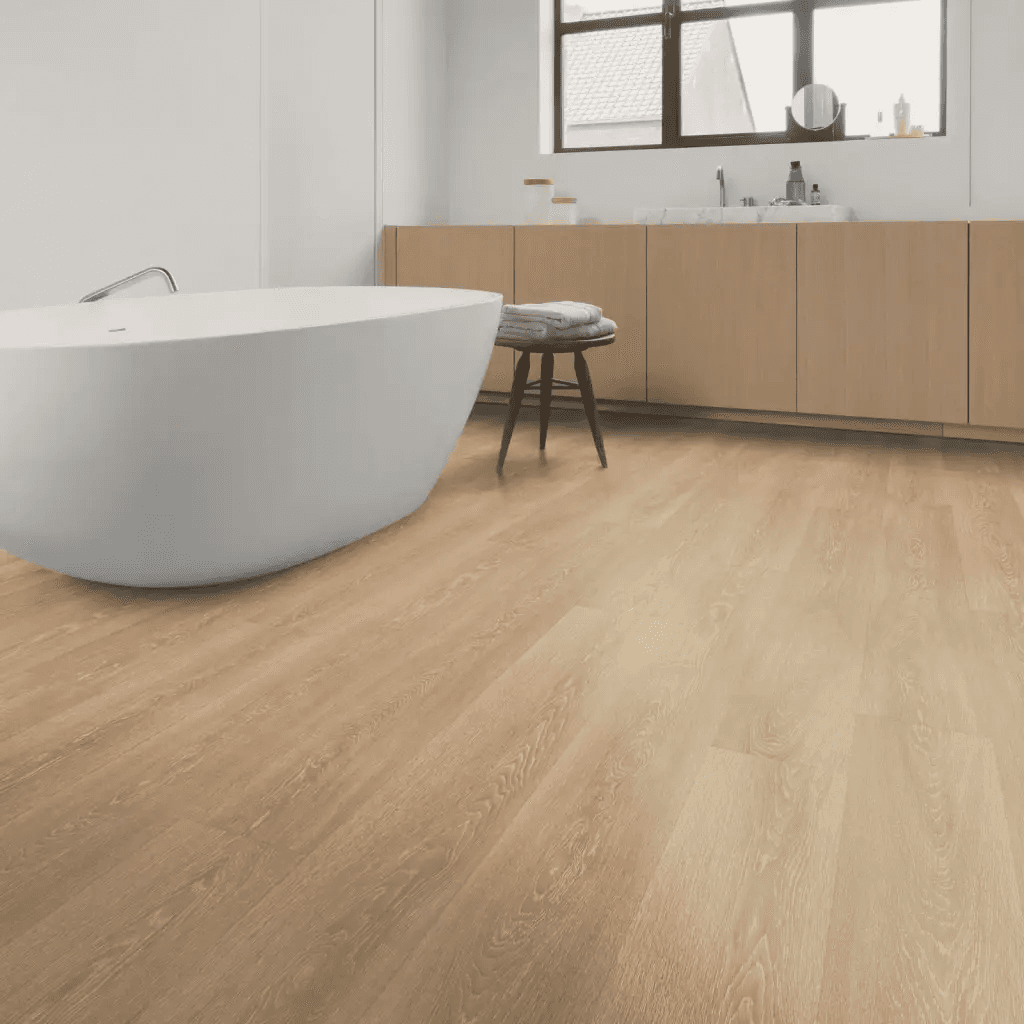 Panele Podłogowe Dąb Nizinny Jasnobrązowy MJ3555 AC4 9.5 mm, Quick-Step Unilin