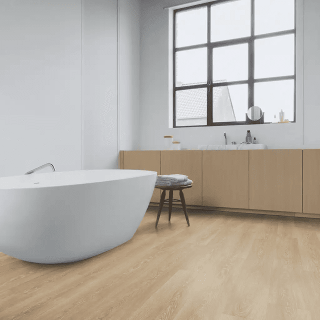 Panele Podłogowe Dąb Nizinny Jasnobrązowy MJ3555 AC4 9.5 mm, Quick-Step Unilin