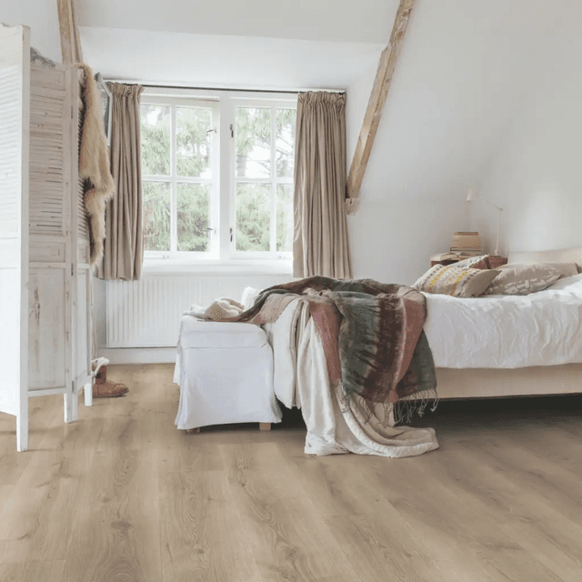 Panele Podłogowe Dąb Pustynny Szczotkowany Szary MJ3552 AC4 9.5 mm, Quick-Step Unilin