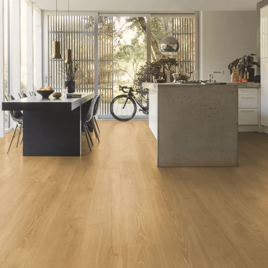 Panele Podłogowe Dąb Leśny Naturalny MJ3546 AC4 9.5 mm, Quick-Step Unilin