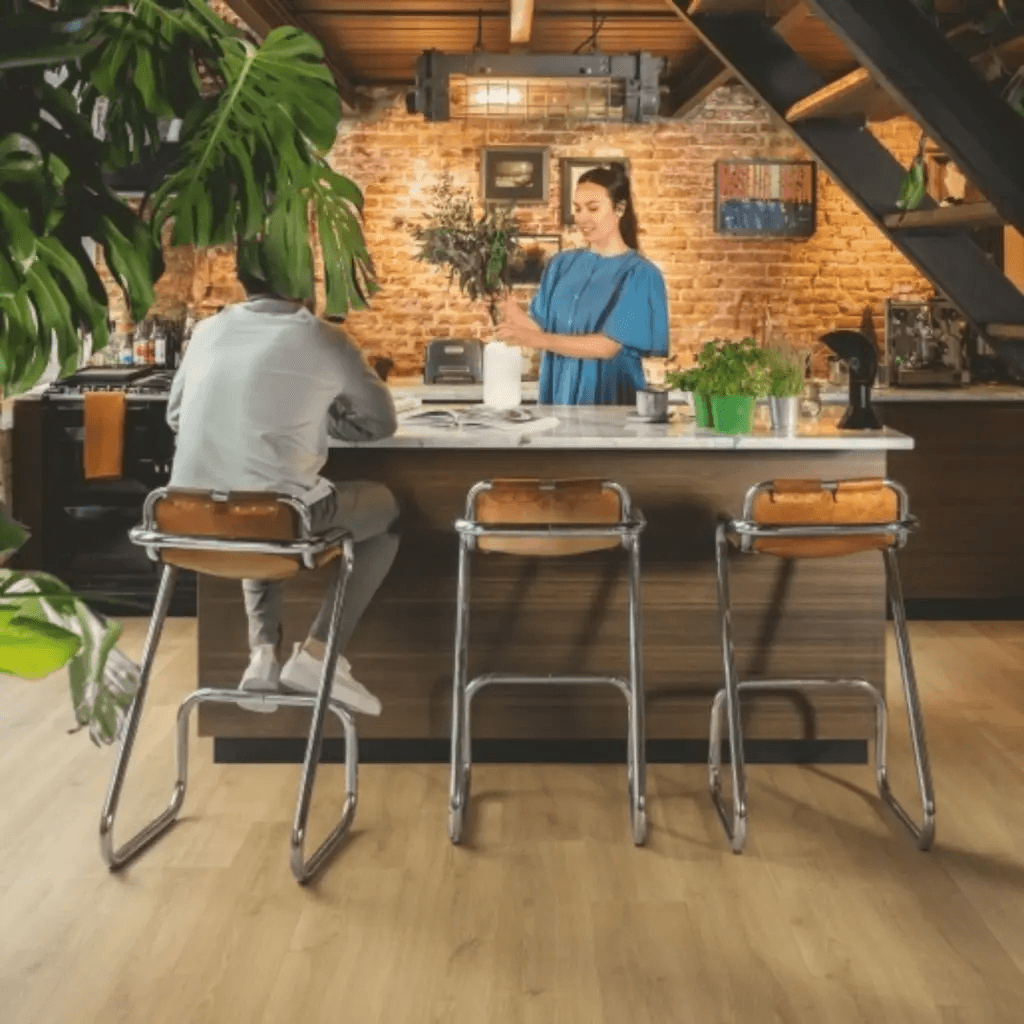 Panele Podłogowe Dąb Szczotkowany Naturalny Ciepły SIG4762 AC4 9 mm, Quick-Step Unilin