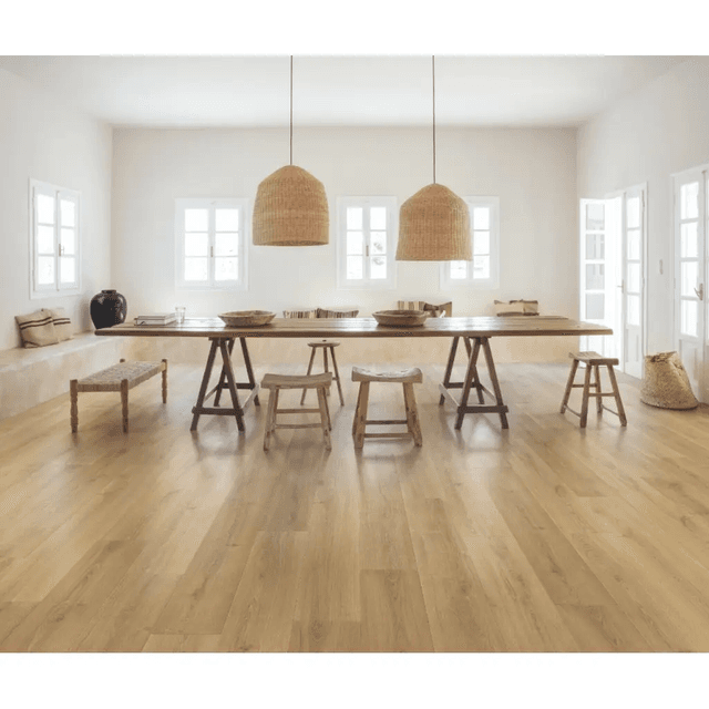 Panele Podłogowe Dąb Szczotkowany Naturalny Ciepły SIG4762 AC4 9 mm, Quick-Step Unilin