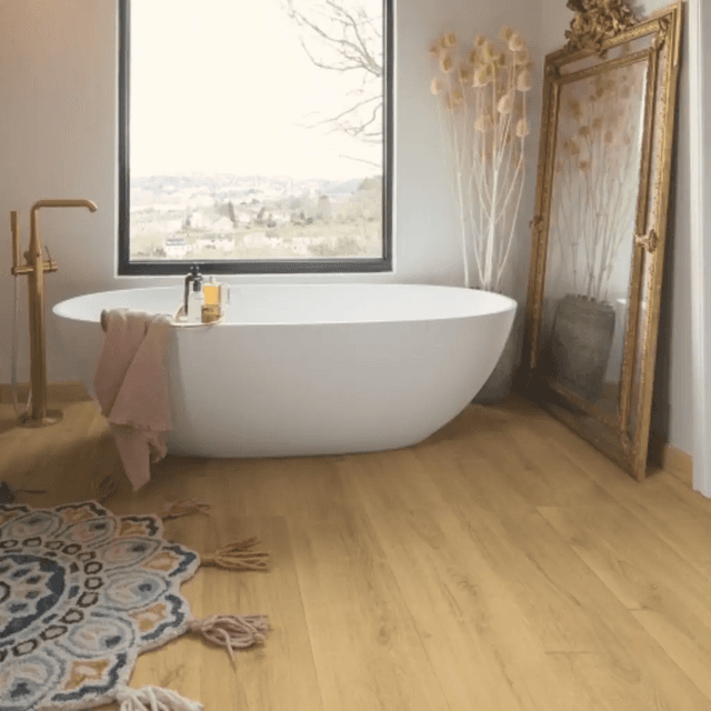 Panele Podłogowe Dąb Szczotkowany Naturalny Ciepły SIG4762 AC4 9 mm, Quick-Step Unilin