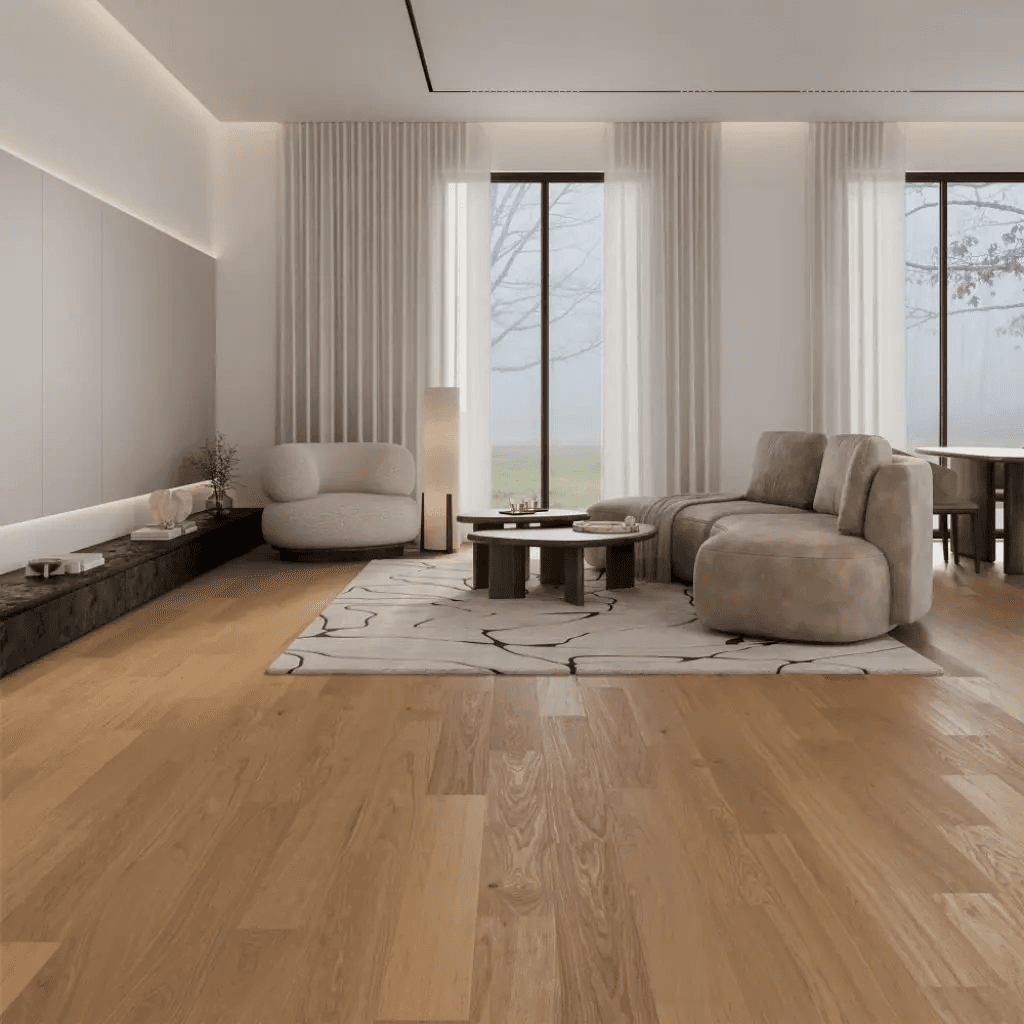 Podłoga hybrydowa Dąb Essenza 6.3 mm, HRXIHA-OSR12-SOMK01-SDB1E, Barlinek